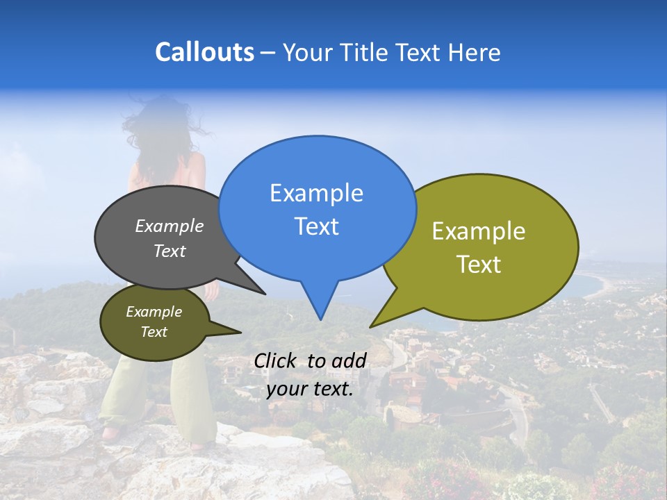 Top Sea Bagur PowerPoint Template