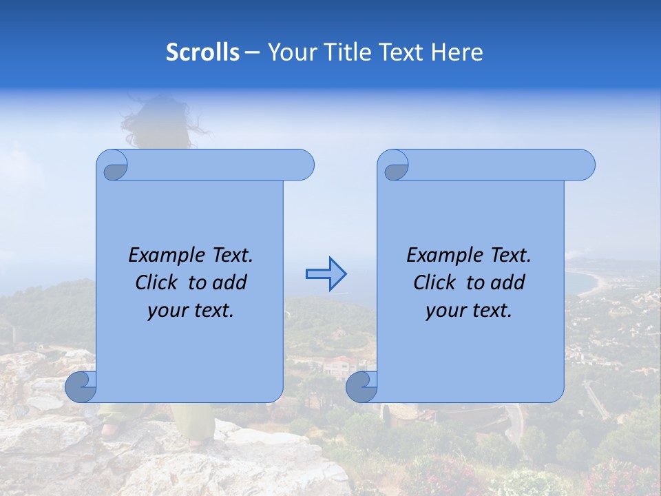 Top Sea Bagur PowerPoint Template