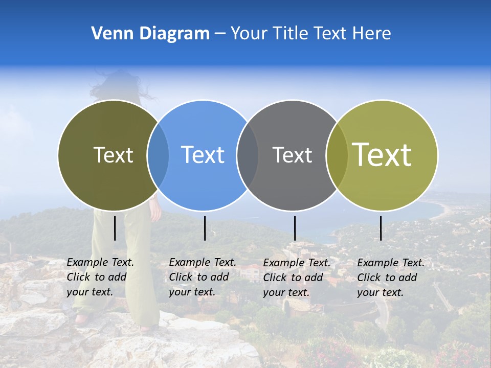 Top Sea Bagur PowerPoint Template