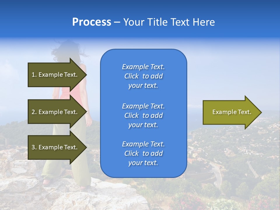 Top Sea Bagur PowerPoint Template