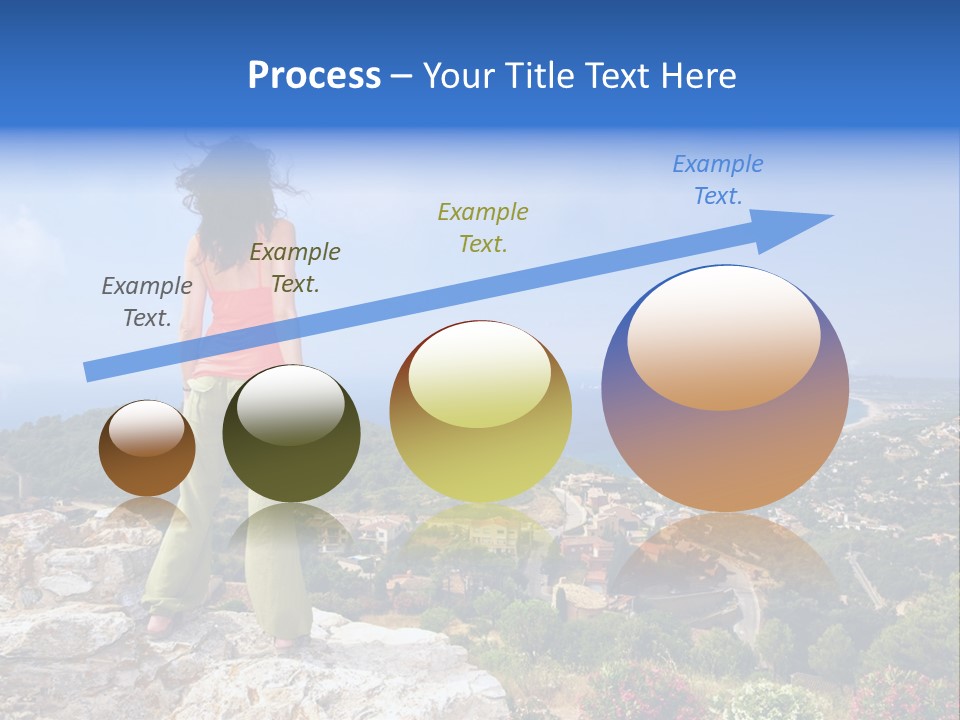 Top Sea Bagur PowerPoint Template