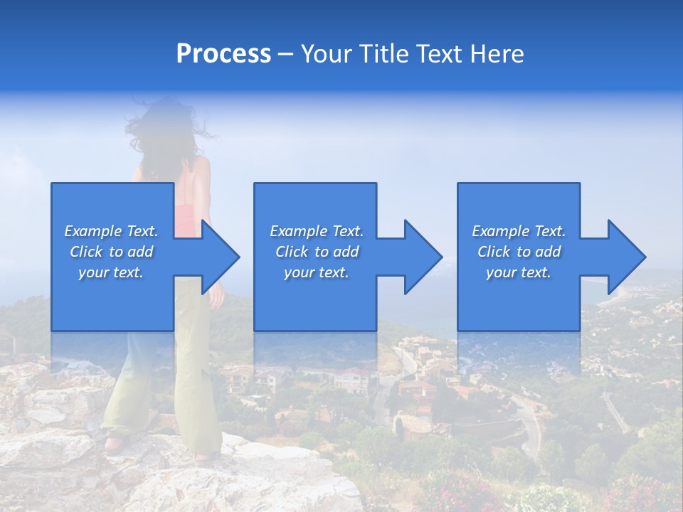 Top Sea Bagur PowerPoint Template