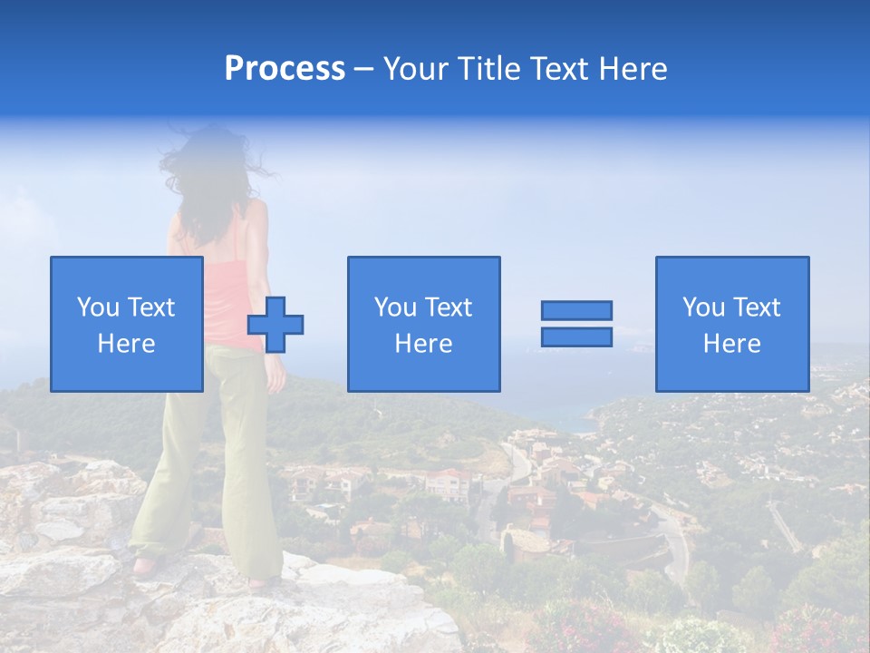 Top Sea Bagur PowerPoint Template