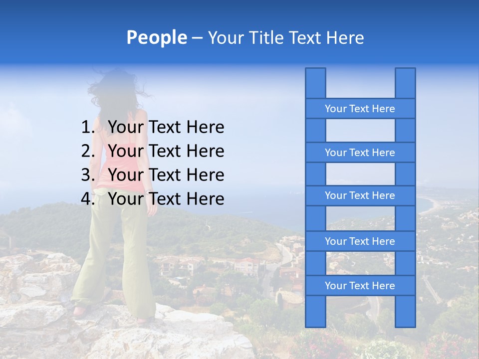 Top Sea Bagur PowerPoint Template