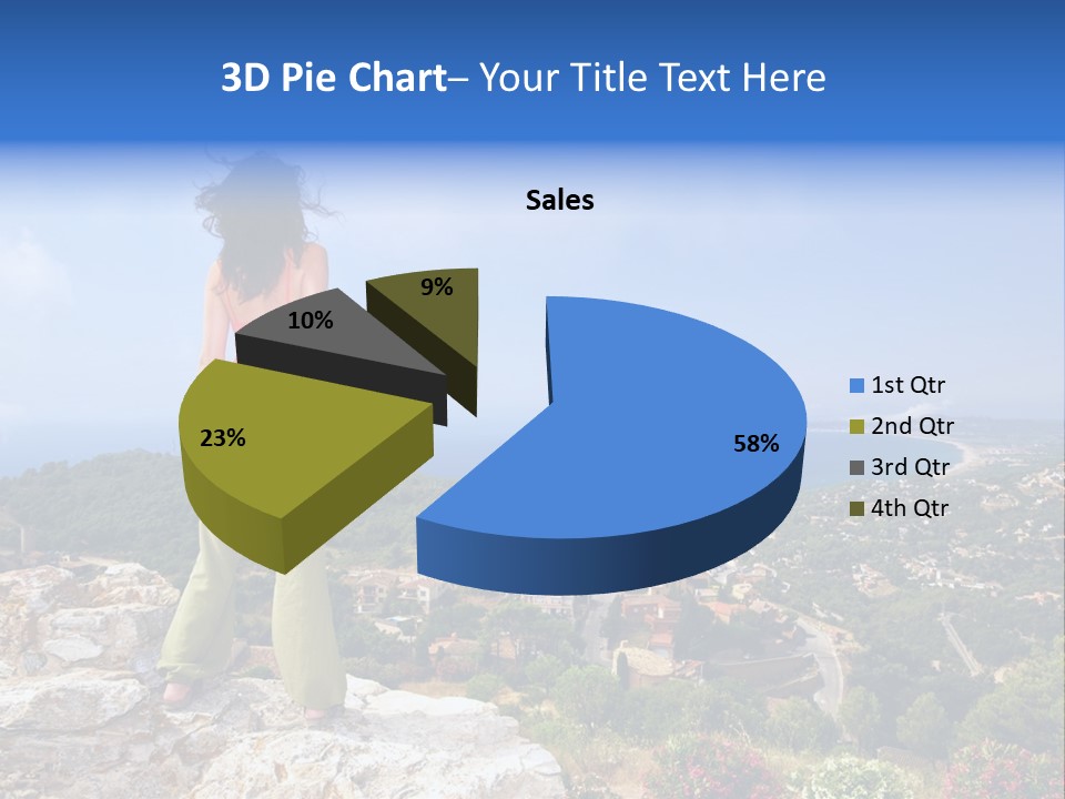 Top Sea Bagur PowerPoint Template