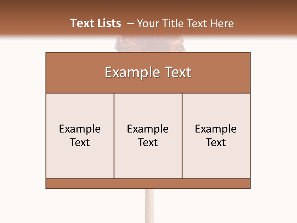 Cooking Eating Wooden PowerPoint Template