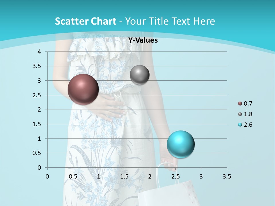 Model Dress Hand PowerPoint Template