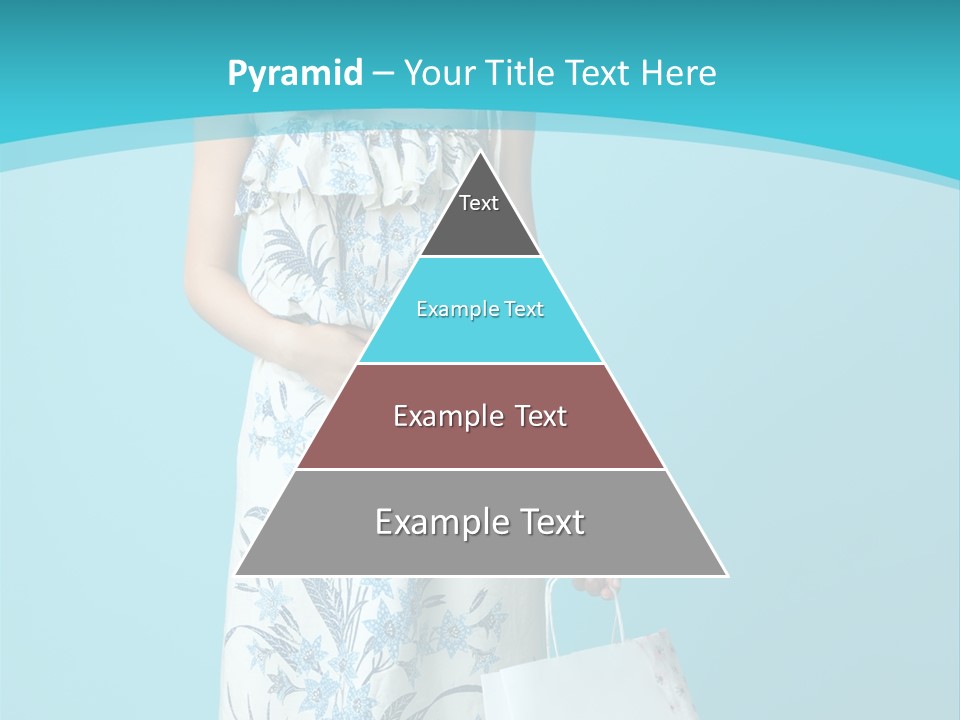 Model Dress Hand PowerPoint Template