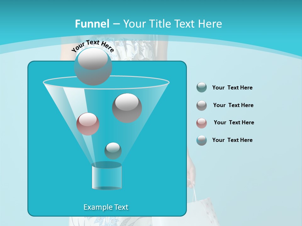 Model Dress Hand PowerPoint Template