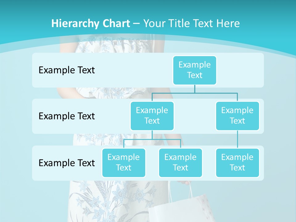 Model Dress Hand PowerPoint Template