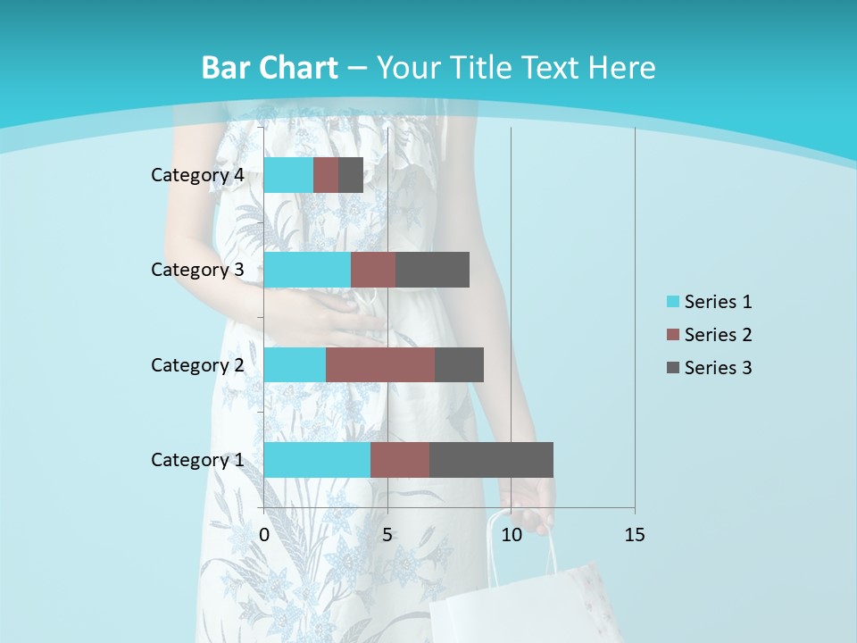 Model Dress Hand PowerPoint Template
