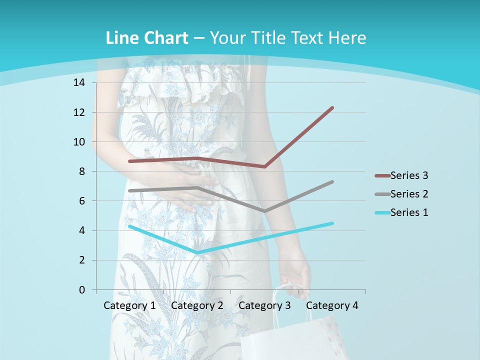 Model Dress Hand PowerPoint Template