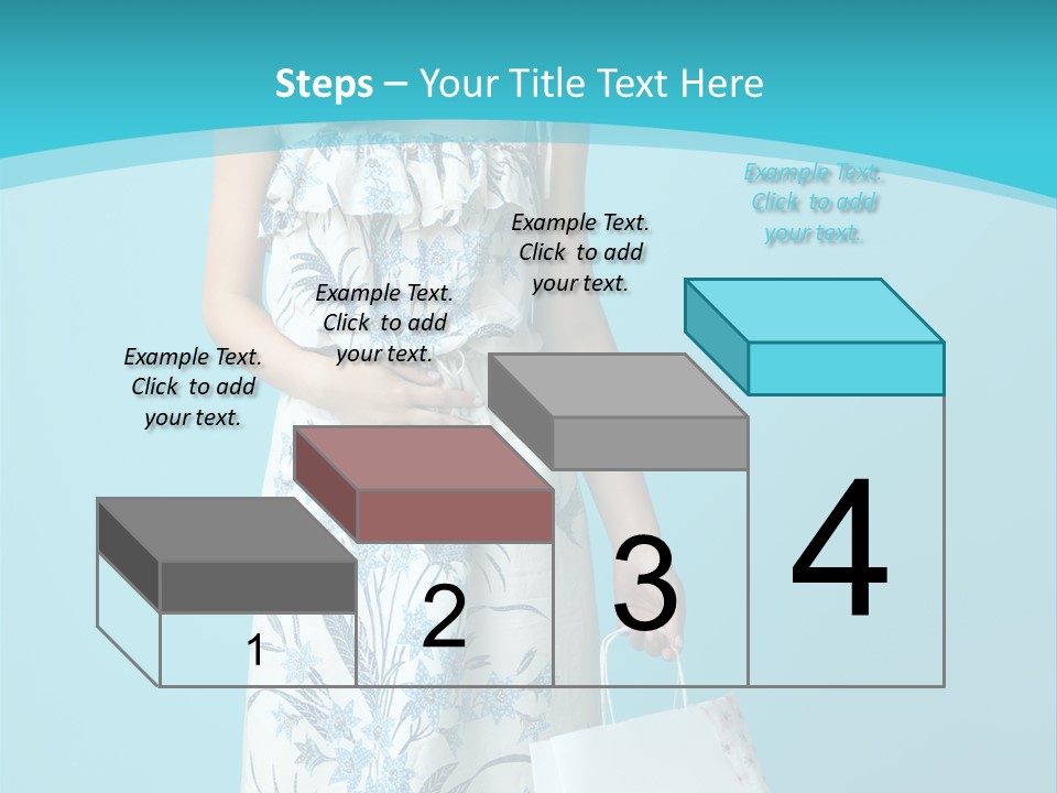 Model Dress Hand PowerPoint Template