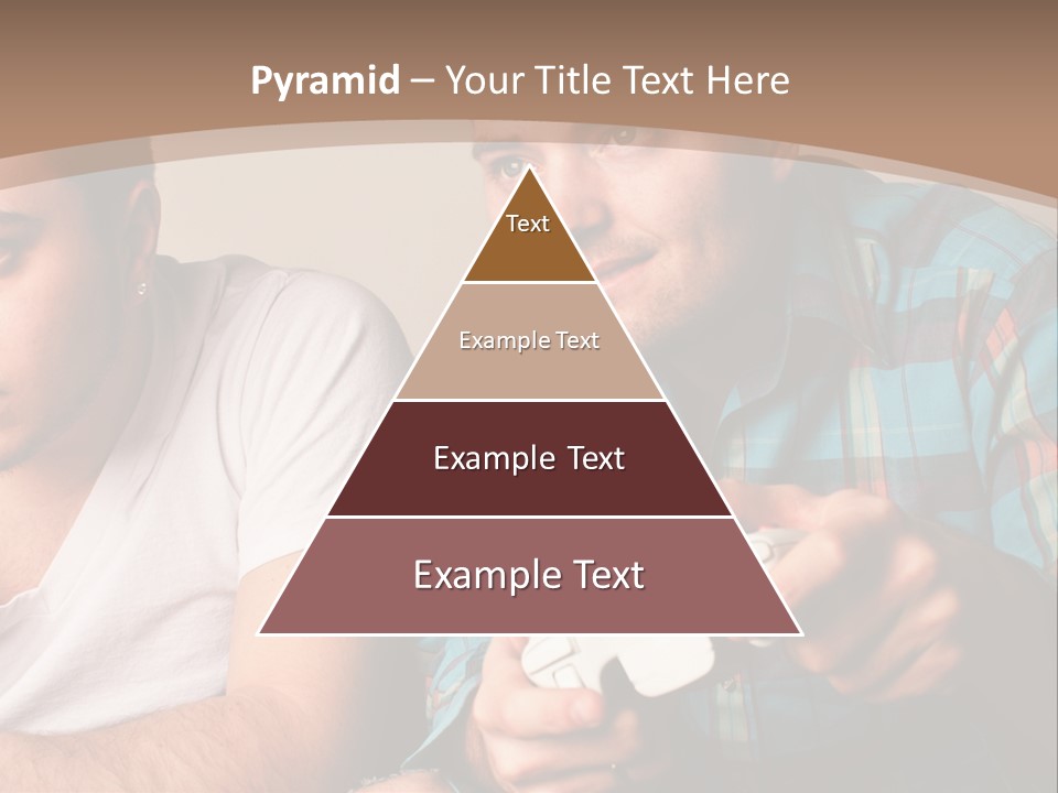 Cute Boys Concentrating PowerPoint Template