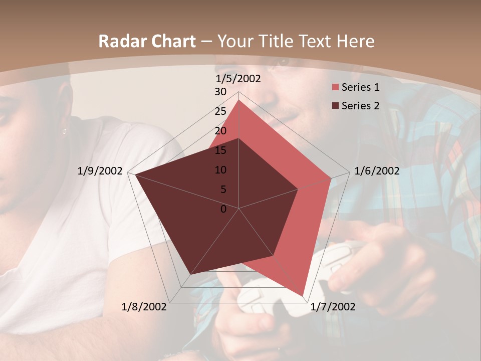 Cute Boys Concentrating PowerPoint Template