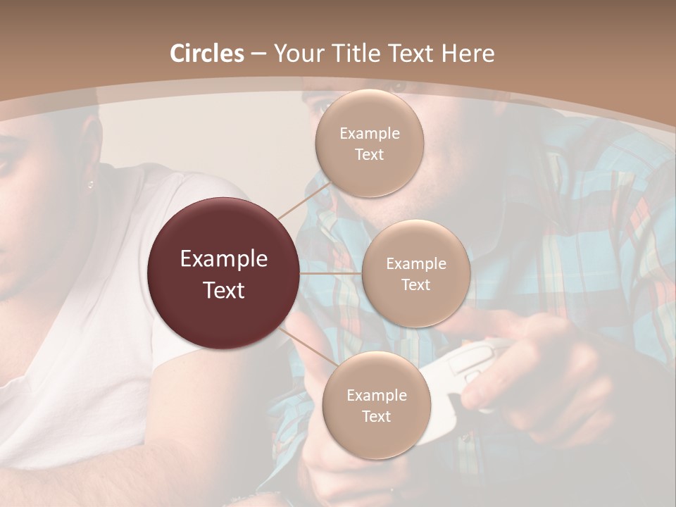 Cute Boys Concentrating PowerPoint Template