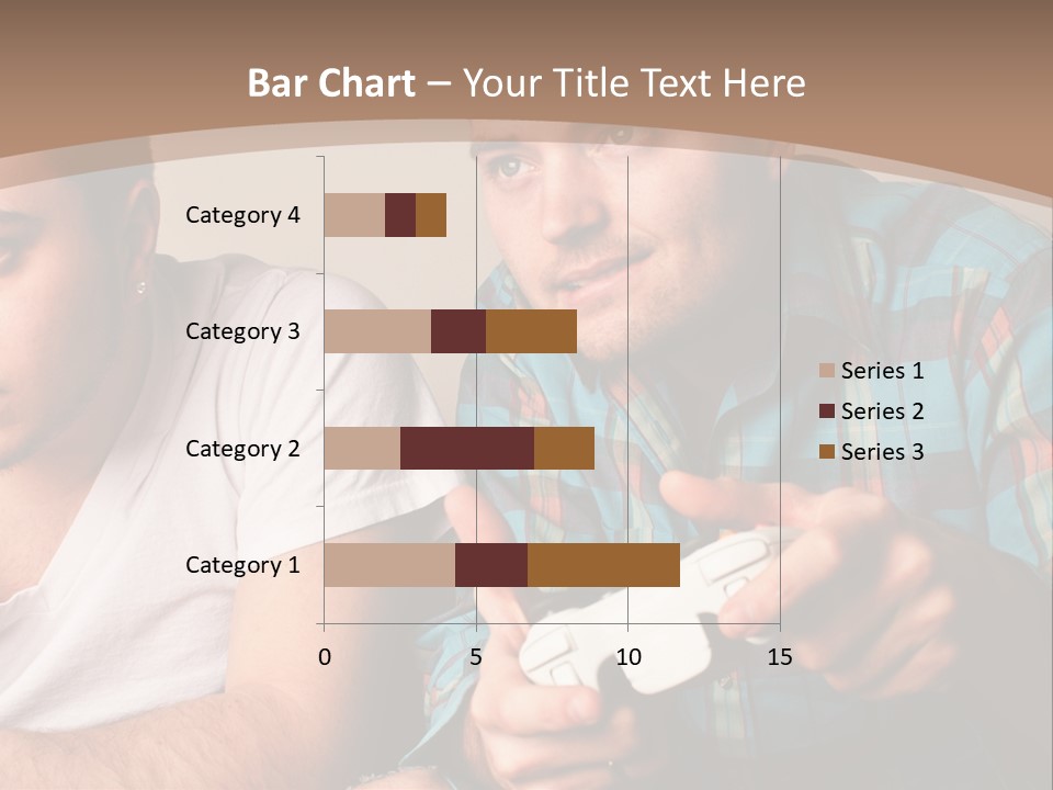 Cute Boys Concentrating PowerPoint Template
