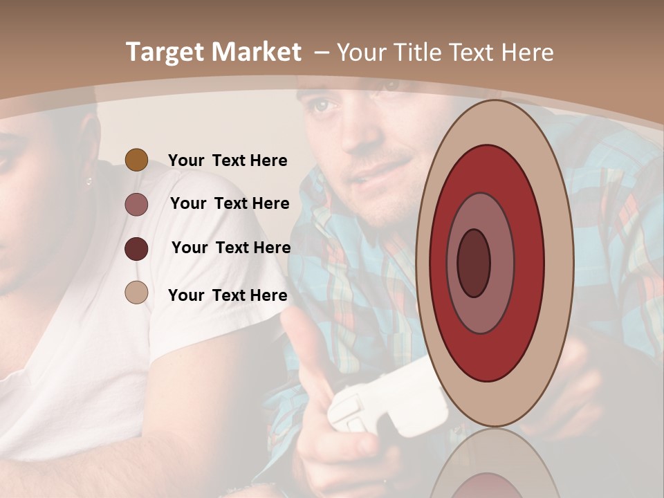 Cute Boys Concentrating PowerPoint Template