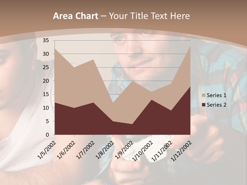 Cute Boys Concentrating PowerPoint Template