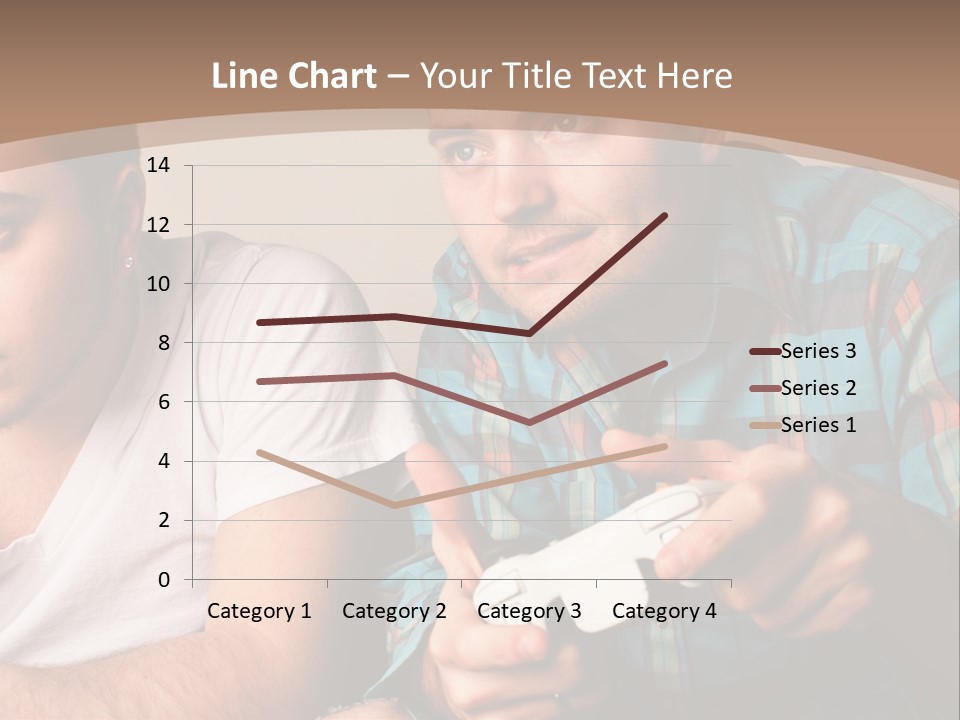 Cute Boys Concentrating PowerPoint Template