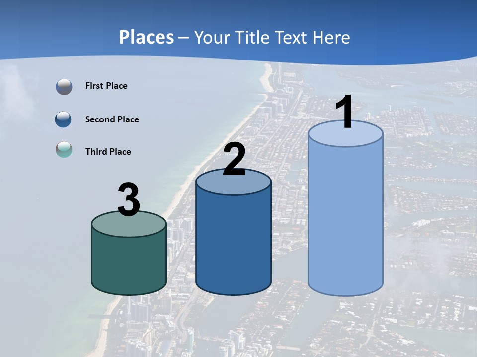 Foam Head Bartender PowerPoint Template