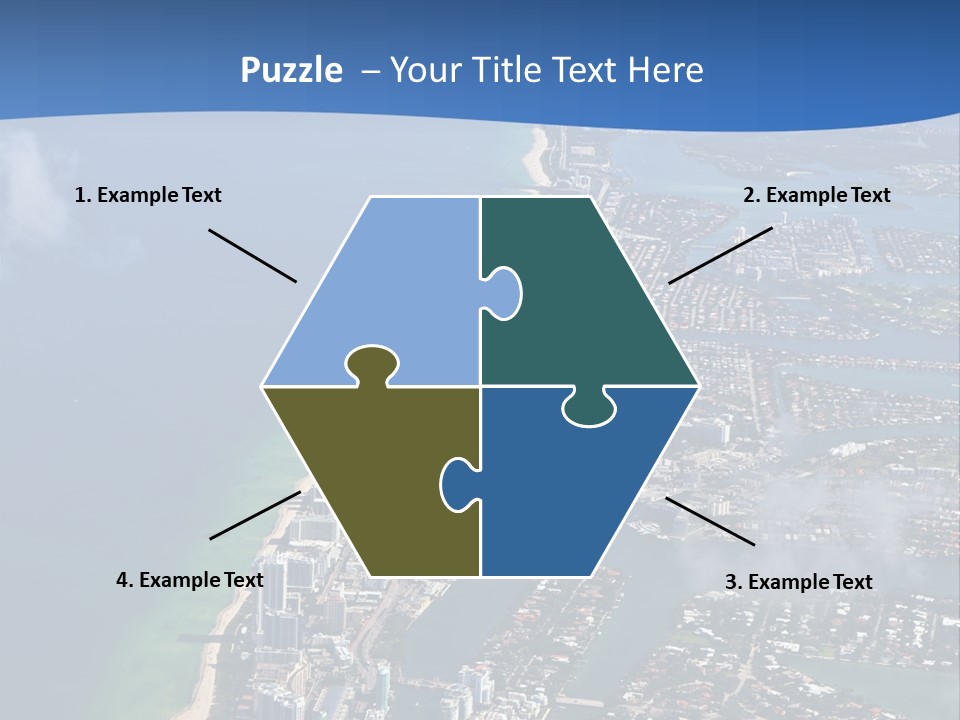 Foam Head Bartender PowerPoint Template