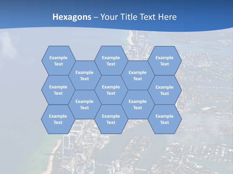 Foam Head Bartender PowerPoint Template