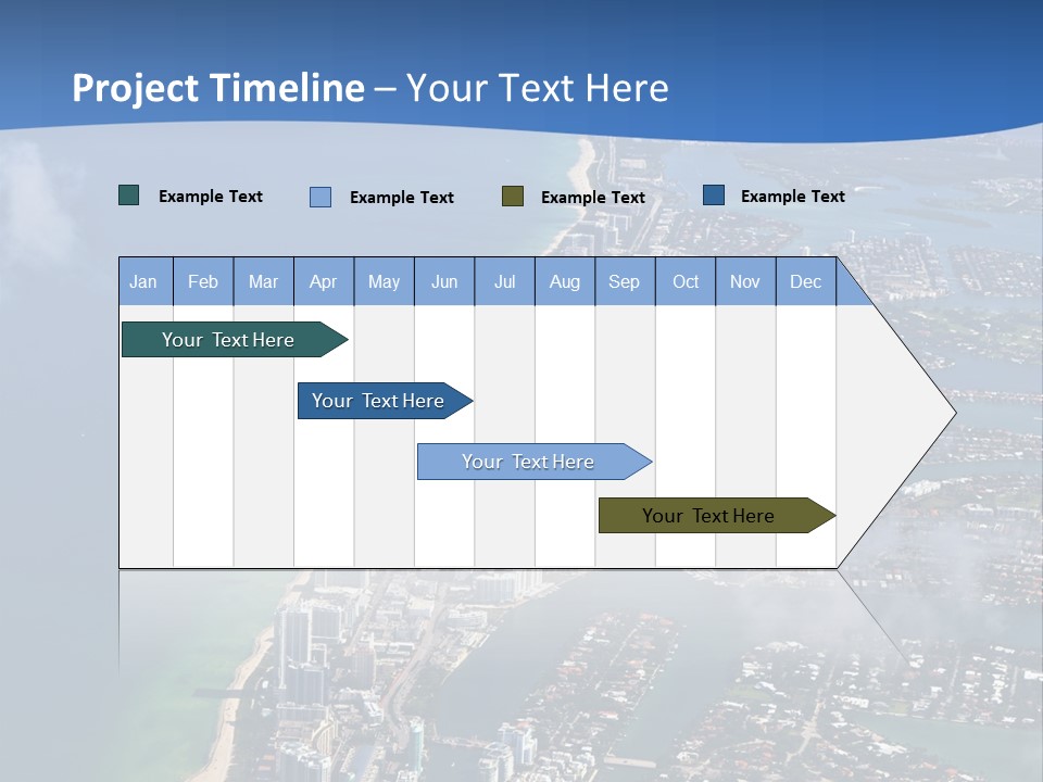 Foam Head Bartender PowerPoint Template
