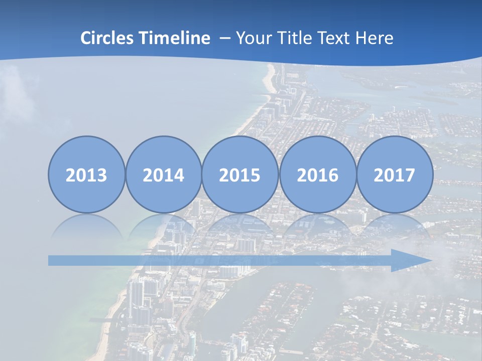 Foam Head Bartender PowerPoint Template