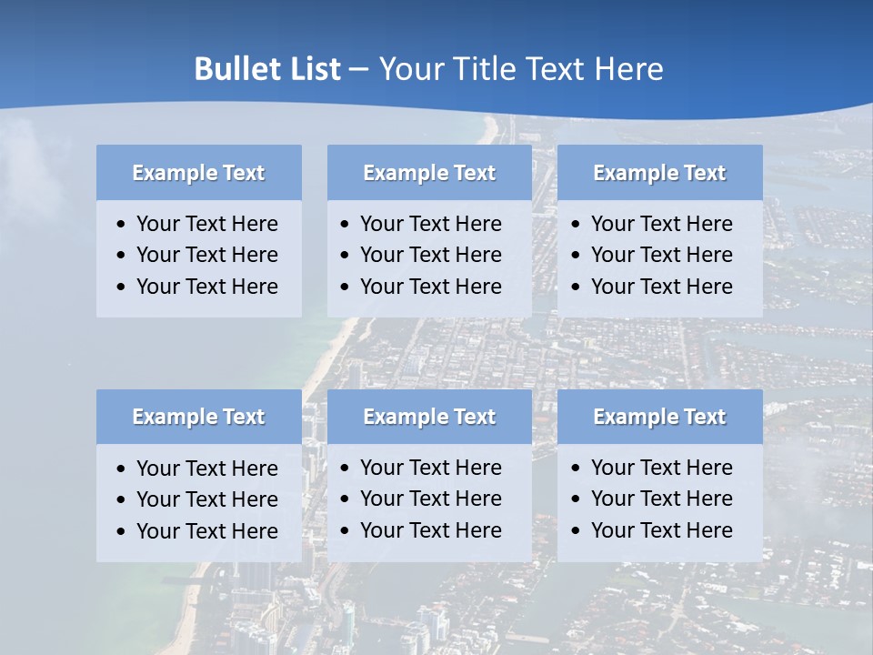 Foam Head Bartender PowerPoint Template