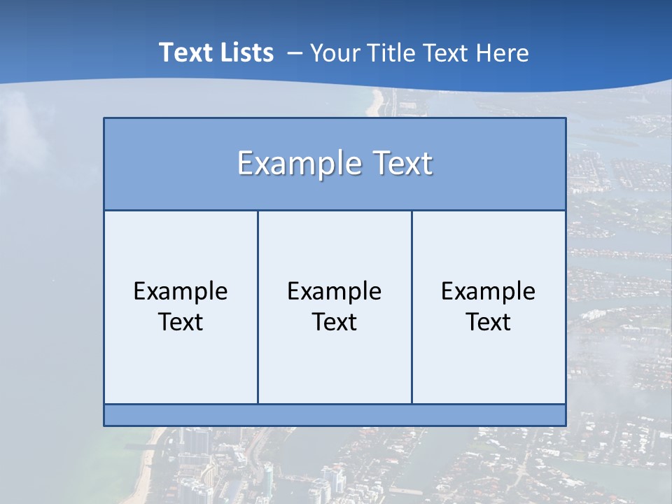 Foam Head Bartender PowerPoint Template