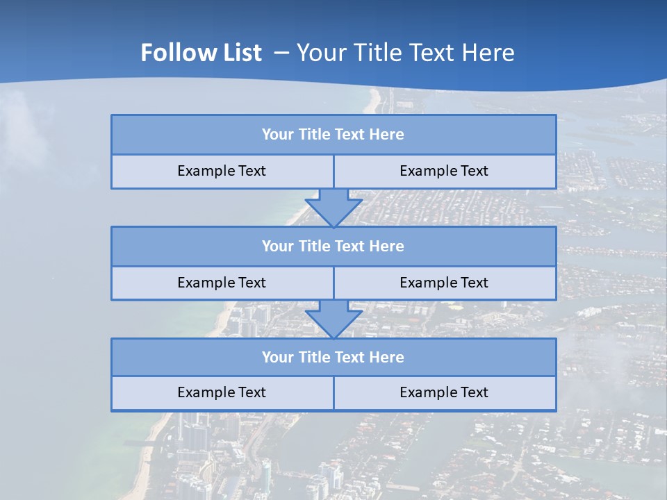 Foam Head Bartender PowerPoint Template