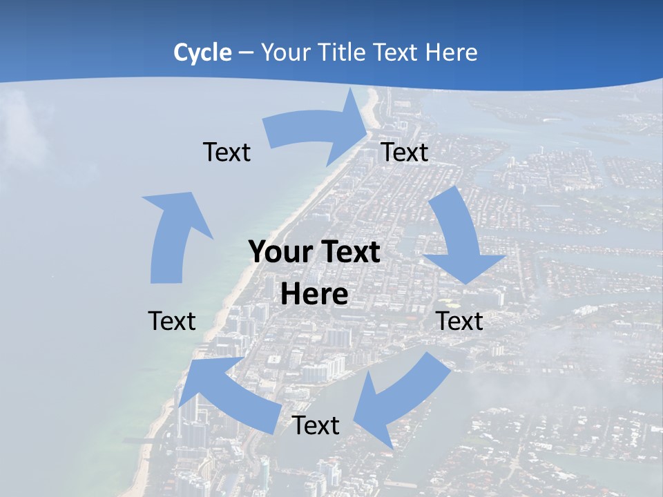 Foam Head Bartender PowerPoint Template