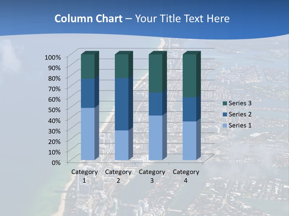 Foam Head Bartender PowerPoint Template