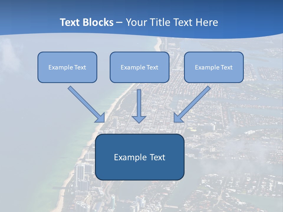 Foam Head Bartender PowerPoint Template