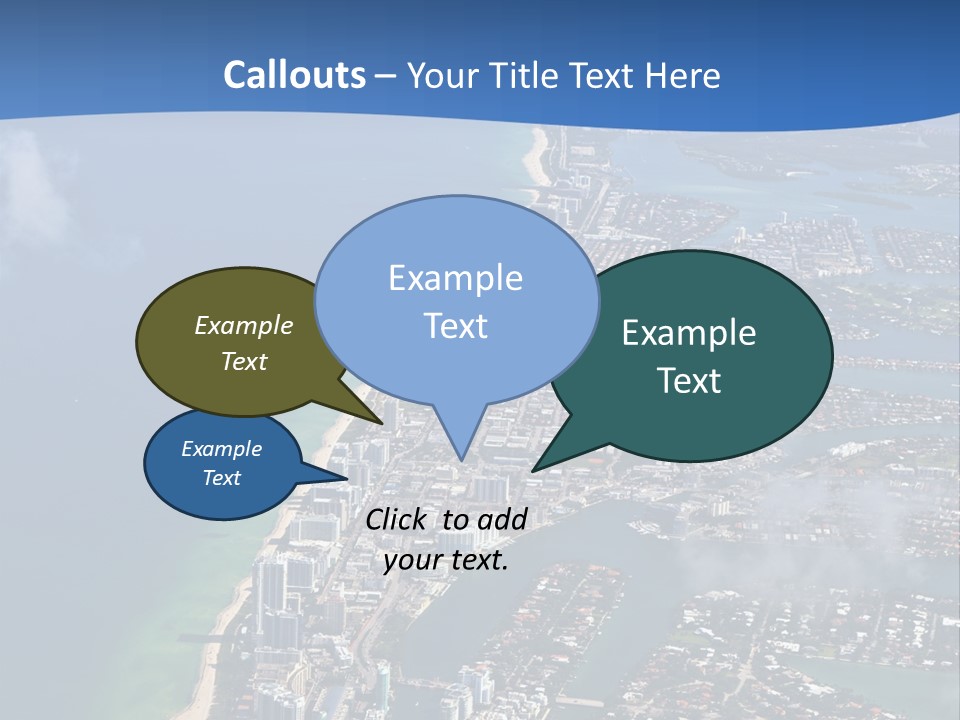 Foam Head Bartender PowerPoint Template