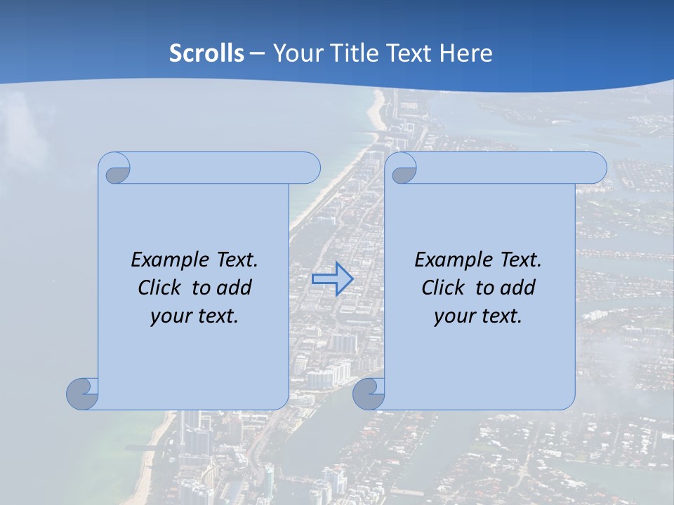 Foam Head Bartender PowerPoint Template