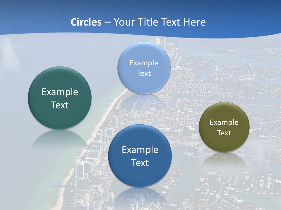 Foam Head Bartender PowerPoint Template