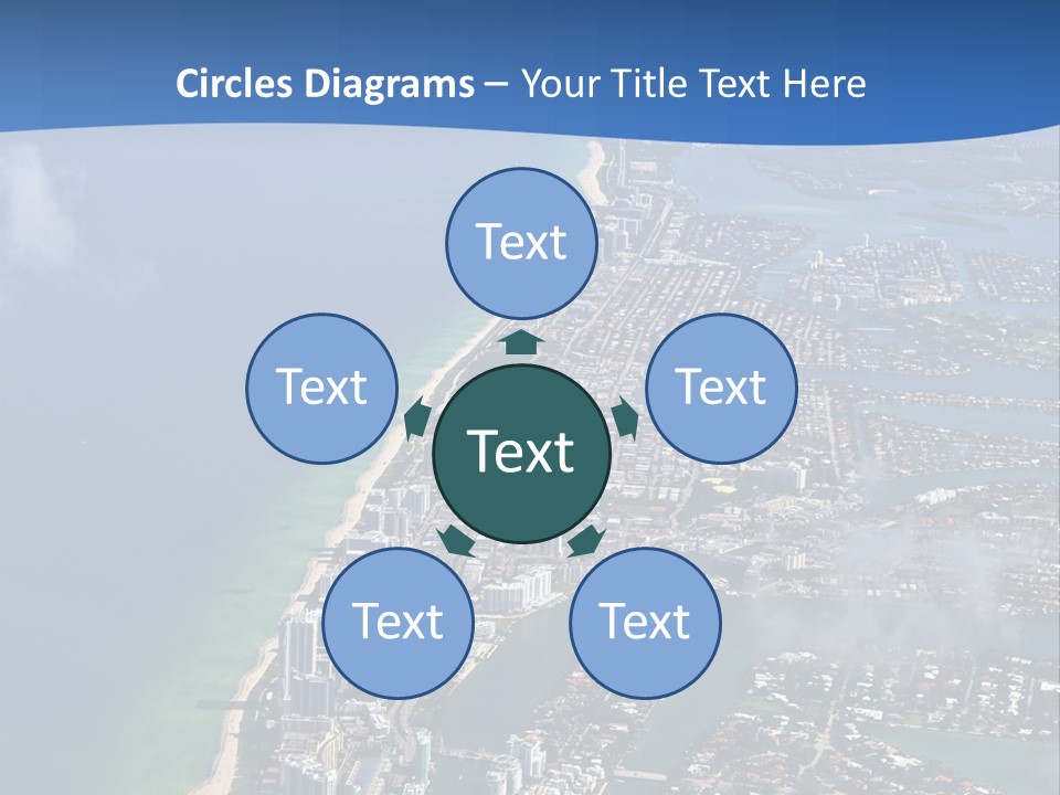 Foam Head Bartender PowerPoint Template