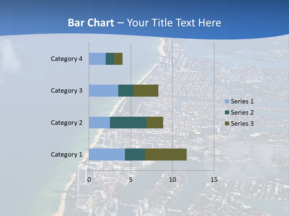 Foam Head Bartender PowerPoint Template