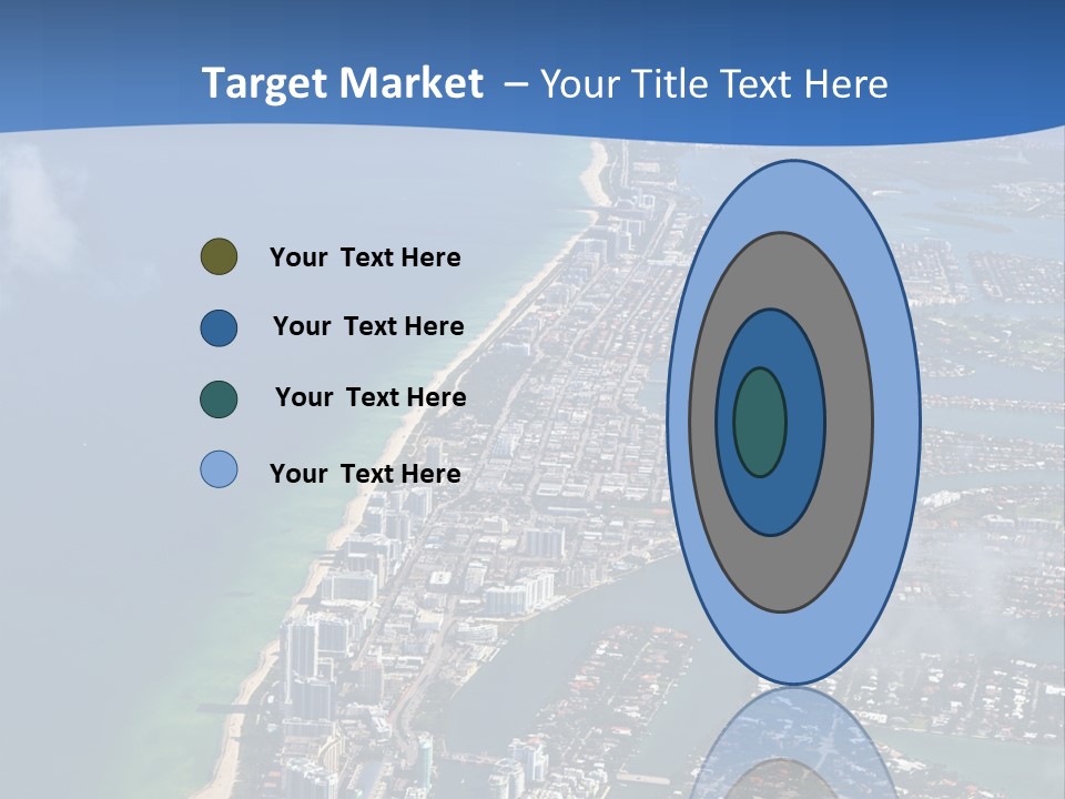 Foam Head Bartender PowerPoint Template