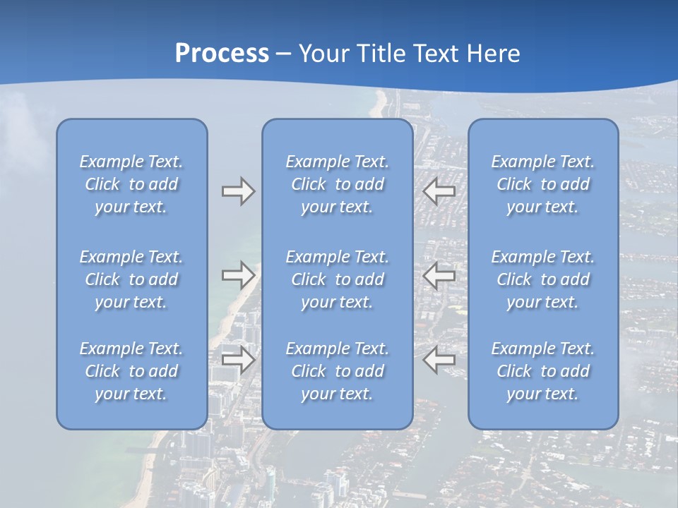 Foam Head Bartender PowerPoint Template