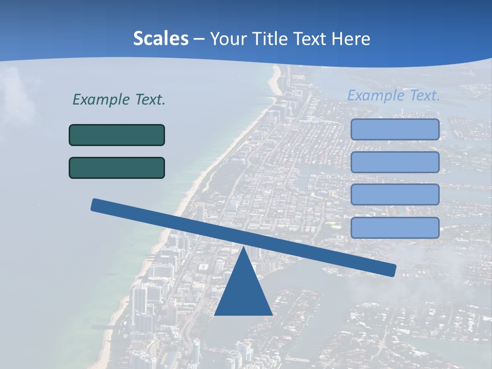 Foam Head Bartender PowerPoint Template