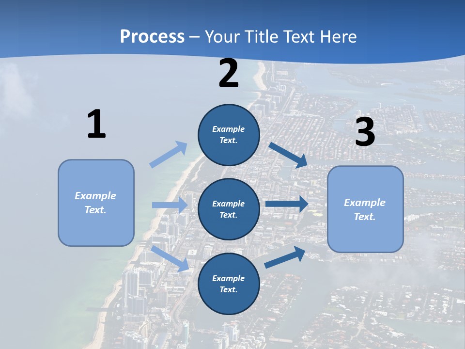 Foam Head Bartender PowerPoint Template