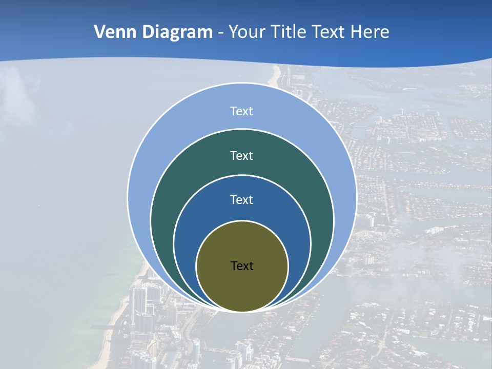 Foam Head Bartender PowerPoint Template