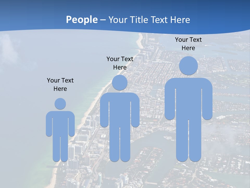 Foam Head Bartender PowerPoint Template