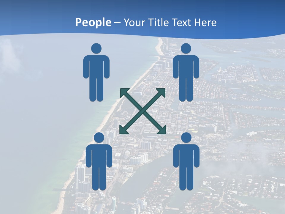 Foam Head Bartender PowerPoint Template