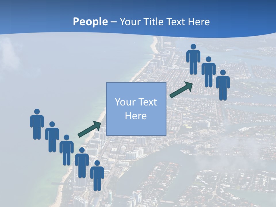 Foam Head Bartender PowerPoint Template