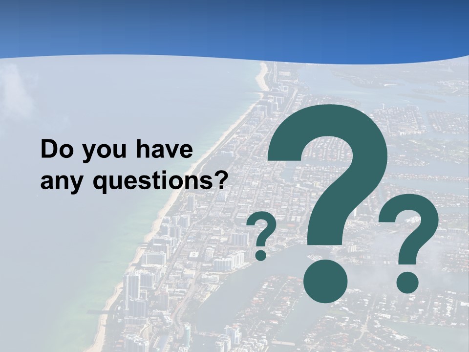 Foam Head Bartender PowerPoint Template