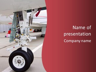 Aircraft Airplanes Part PowerPoint Template